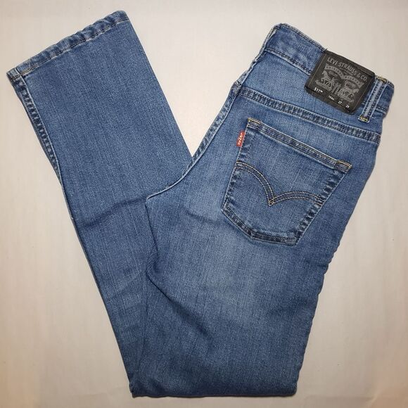 LEVI'S Boys 511 Flex Slim Fit Performance Jeans Size 14 -  27 x 29 - Picture 2 of 9